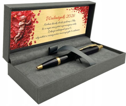 Długopis Parker Im Gt Złocony Z Grawerem Gotowy PREZENT NA WALENTYNKI