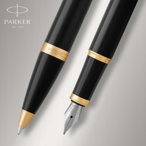 PARKER IM PIÓRO i DŁUGOPIS GT ZESTAW z GRAWEREM PO UKRAIŃSKU NA MIKOŁAJKI