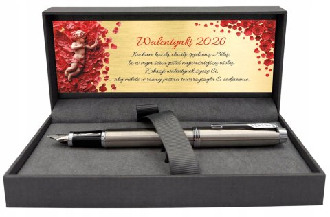 PARKER PIÓRO WIECZNE IM STALOWE CT GRAWEREM IDEALNY PREZENT NA WALENTYNKI
