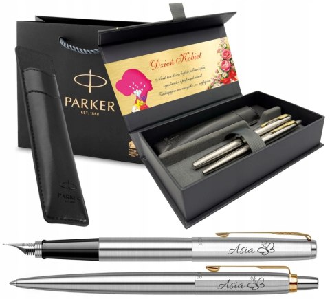 PIÓRO DŁUGOPIS PARKER JOTTER GT Z GRAWEREM PUDEŁKO TABLICZKA DZIEŃ KOBIET