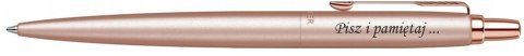 ZESTAW PARKER Długopis Jotter Pink i Monogold z GRAWEREM na Dzień Kobiet