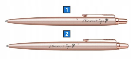 ZESTAW PARKER Długopis Jotter Pink i Monogold z GRAWEREM na Dzień Kobiet