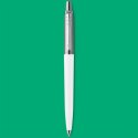 DŁUGOPIS PARKER JOTTER BIAŁY Z GRAWEREM PREZENT NA KOMUNIĘ Z ETUI RÓŻOWY