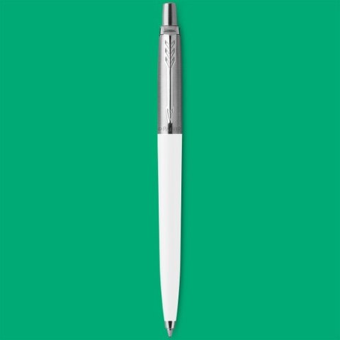 DŁUGOPIS PARKER JOTTER BIAŁY Z GRAWEREM PREZENT NA KOMUNIĘ Z ETUI RÓŻOWY