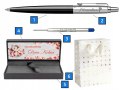 Długopis Parker Jotter Originals Black CT z Grawerem – Zestaw Prestige na Dzień Kobiet