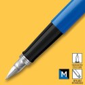 PARKER JOTTER NIEBIESKIE PIÓRO Z GRAWEREM WYMAZYWACZ I NABOJE Z TOREBKĄ