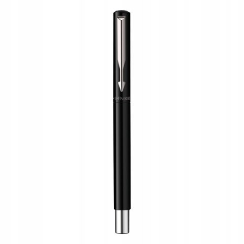 PARKER VECTOR CZARNE PIÓRO Z GRAWEREM WYMAZYWACZ BIC I NABOJE WRAZ TOREBKĄ