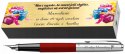 Zestaw Parker Jotter CZERWONY z Grawerem SUPER PREZENT NA URODZINY
