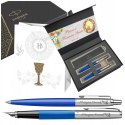 DŁUGOPIS I PIÓRO PARKER JOTTER Niebieski Tabliczka PREZENT PREZENT KOMUNIA