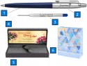 Parker Jotter Originals Navy z Grawerem – Zestaw Prestige na Dzień Kobiet
