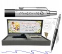 Długopis Parker Jotter Czarny z Grawerem w pudełku prestige z tabliczką na Pierwszą Komunię