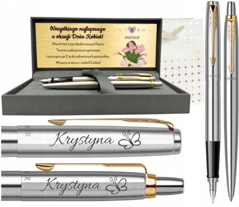 PARKER JOTTER GT PIÓRO DŁUGOPIS Z GRAWEREM PREZENT NA DZIEŃ KOBIET