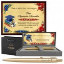 Długopis Parker Jotter XL Gold z Grawerem Tabliczka Prezent Koniec Szkoły