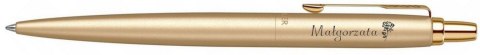 Długopis Parker Jotter XL Gold z Grawerem Tabliczka Prezent Koniec Szkoły