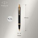 Parker Długopis IM czarny złocony GT z Grawerem Prezent na Dzień Nauczyciela