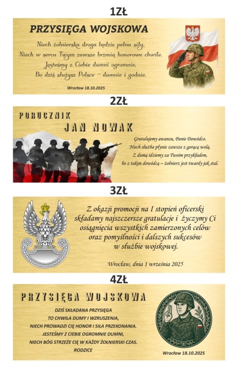 PARKER Długopis Urban Złocont GT z Grawerem Prezent dla Żołnierza
