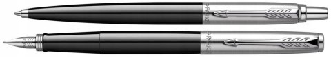 PARKER JOTTER CZARNY PIÓRO DŁUGOPIS Z GRAWEREM ZESTAW DLA NAUCZYCIELA
