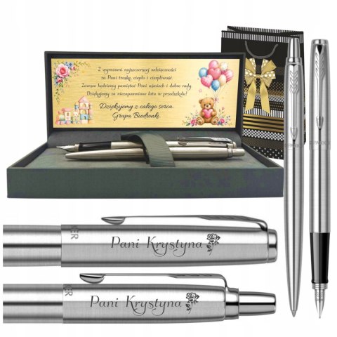Parker Jotter CT Pióro Długopis z Grawerem Prezent Wychowawca Koniec Szkoły