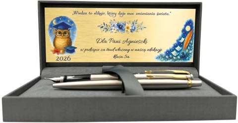Parker Jotter GT Pióro Długopis Złocone z Grawerem Prezent dla Nauczyciela