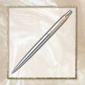 Długopis żelowy Parker Jotter Stainless Steel G z grawerem i tabliczką w pudełku
