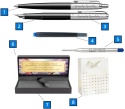 Parker Jotter Originals czarny – pióro i długopis z grawerem i tabliczką