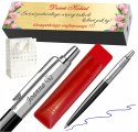 DŁUGOPIS PARKER JOTTER ORIGINALS CZARNY Z GRAWEREM ETUI I TABLICZKA