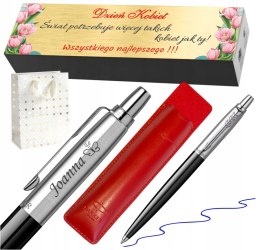 DŁUGOPIS PARKER JOTTER ORIGINALS CZARNY Z GRAWEREM ETUI I TABLICZKA