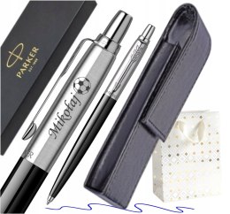DŁUGOPIS PARKER JOTTER ORIGINALS CZARNY Z GRAWEREM I ETUI NA MAGNES PREZENT