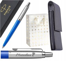 DŁUGOPIS PARKER JOTTER ORIGINALS NIEBIESKI Z GRAWEREM I ETUI NA MAGNES