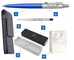 DŁUGOPIS PARKER JOTTER ORIGINALS NIEBIESKI Z GRAWEREM I ETUI NA MAGNES