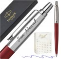 DŁUGOPIS PARKER JOTTER ORYGINALS CZERWONY Z GRAWEREM TOREBKA
