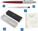 DŁUGOPIS PARKER JOTTER ORYGINALS CZERWONY Z GRAWEREM TOREBKA