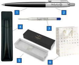 Długopis Parker Jotter CT CZARNY PREZENT Z GRAWEREM I ETUI CZARNE PARKER