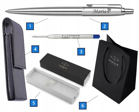 Długopis Parker Jotter CT WYJĄTKOWY PREZENT Z GRAWEREM I ETUI CZARNE Długopis Parker Jotter CT WYJĄTKOWY PREZENT Z GRAWEREM I ETUI CZARNE