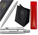 Długopis Parker Jotter STAL CT Z GRAWEREM I ETUI CZERWONE PARKER NA PREZENT