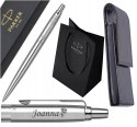 Długopis Parker Jotter STALOWY CT Z GRAWEREM WRAZ Z ETUI NA MAGNES