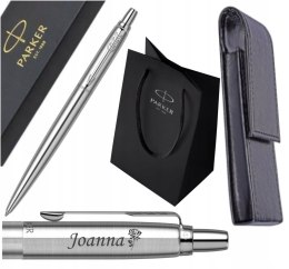 Długopis Parker Jotter STALOWY CT Z GRAWEREM WRAZ Z ETUI NA MAGNES