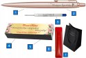 PARKER Długopis Jotter PINK GOLD Z Grawerem ETUI I TABLICZKA NA PREZENT