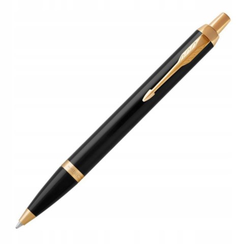 DŁUGOPIS PARKER IM CZARNY GT Z GRAWEREM W PUDEŁKO Z ETUI PARKER DŁUGOPIS PARKER IM CZARNY GT Z GRAWEREM W PUDEŁKO Z ETUI PARKER