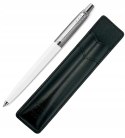 DŁUGOPIS PARKER JOTTER BIAŁY PREZENT NA KOMUNIĘ ZESTAW Z ETUI + GRAWER