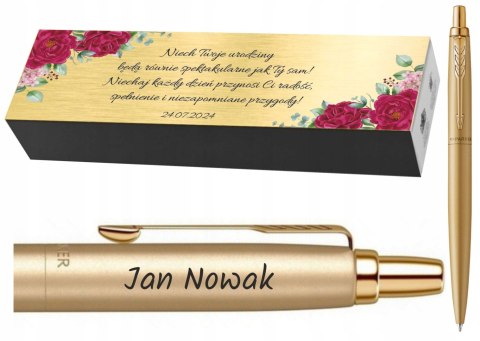 DŁUGOPIS PARKER JOTTER MONO GOLD Z GRAWEREM I TABLICZKĄ NA PREZENT DŁUGOPIS PARKER JOTTER MONO GOLD Z GRAWEREM I TABLICZKĄ NA PREZENT