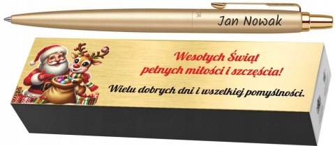 DŁUGOPIS PARKER JOTTER MONO GOLD Z GRAWEREM I TABLICZKĄ NA PREZENT DŁUGOPIS PARKER JOTTER MONO GOLD Z GRAWEREM I TABLICZKĄ NA PREZENT