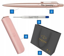 DŁUGOPIS PARKER JOTTER PINK PREZENT NA MIKOŁAJA Z Grawerem Etui Róż Parker
