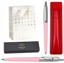 DŁUGOPIS PARKER Jotter Róż Pink Baby Z Grawerem i Etui Czerwone Parker