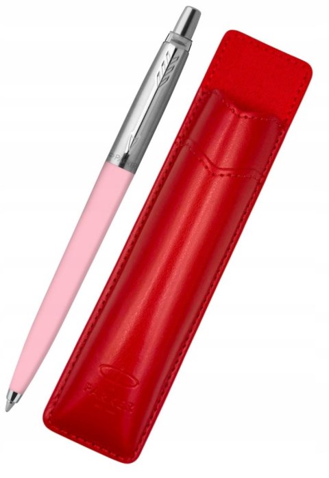 DŁUGOPIS PARKER Jotter Róż Pink Baby Z Grawerem i Etui Czerwone Parker DŁUGOPIS PARKER Jotter Róż Pink Baby Z Grawerem i Etui Czerwone Parker