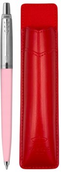 DŁUGOPIS PARKER Jotter Róż Pink Baby Z Grawerem i Etui Czerwone Parker