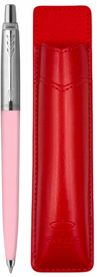 DŁUGOPIS PARKER Jotter Róż Pink Baby Z Grawerem i Etui Czerwone Parker DŁUGOPIS PARKER Jotter Róż Pink Baby Z Grawerem i Etui Czerwone Parker