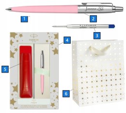 Długopis PARKER Jotter Pink Baby Z Grawerem w Pudełku Etui Czerwone Parker