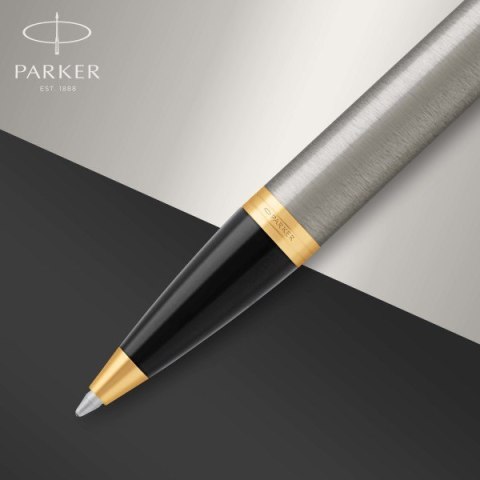 Długopis Parker IM STAL GT ETUI PRESTIGE Z GRAWEREM, TABLICZKĄ I TOREBKĄ Długopis Parker IM STAL GT ETUI PRESTIGE Z GRAWEREM, TABLICZKĄ I TOREBKĄ