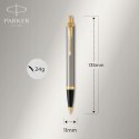 Długopis Parker IM STAL GT ETUI PRESTIGE Z GRAWEREM, TABLICZKĄ I TOREBKĄ
